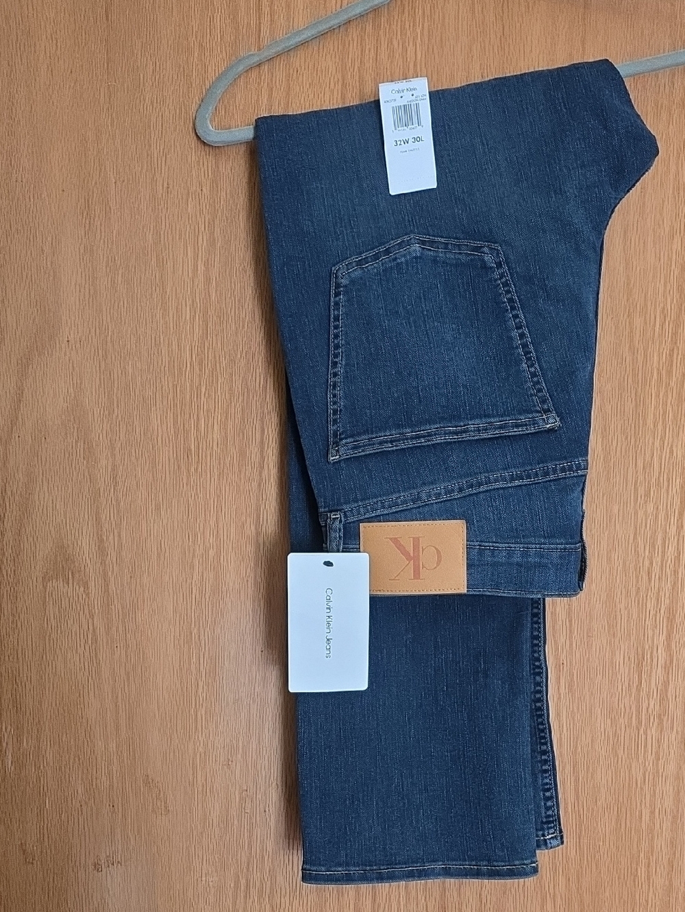 New - Calvin Klein Indigo Denim Jeans - Navy
